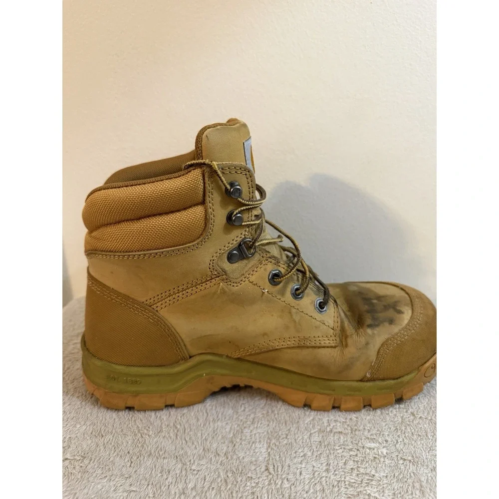 Carhartt Ground Force Work Boots Wheat Waterproof Composite Toe CMR 8939 Mens 10
